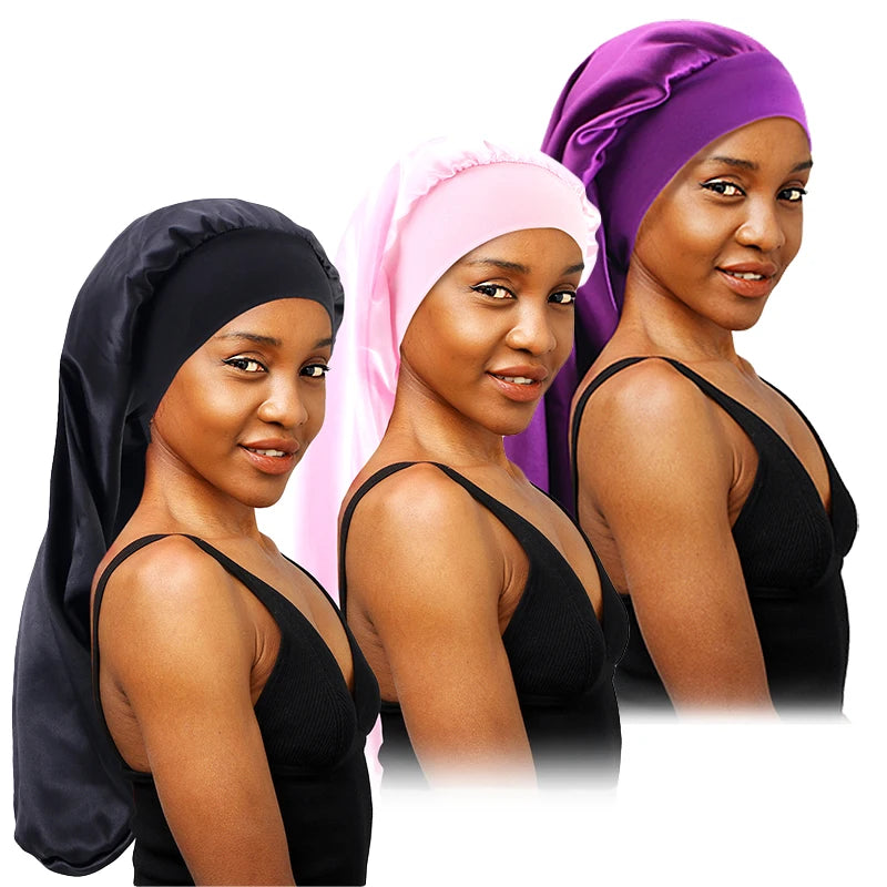 Bonnet de nuit en satin – photo 14 sur 15