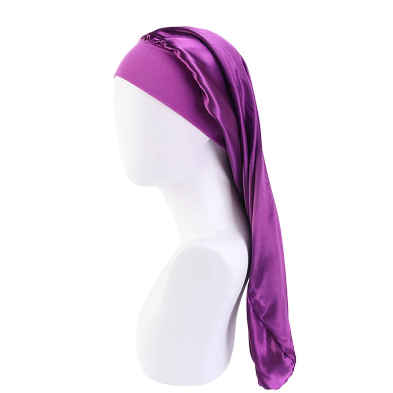 Bonnet de nuit en satin – photo 15 sur 15