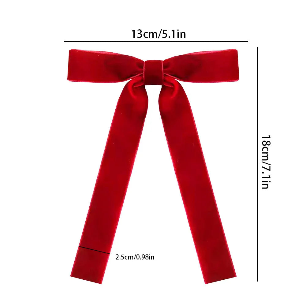Lot de 12 nœuds pour sapin, coloris rouge