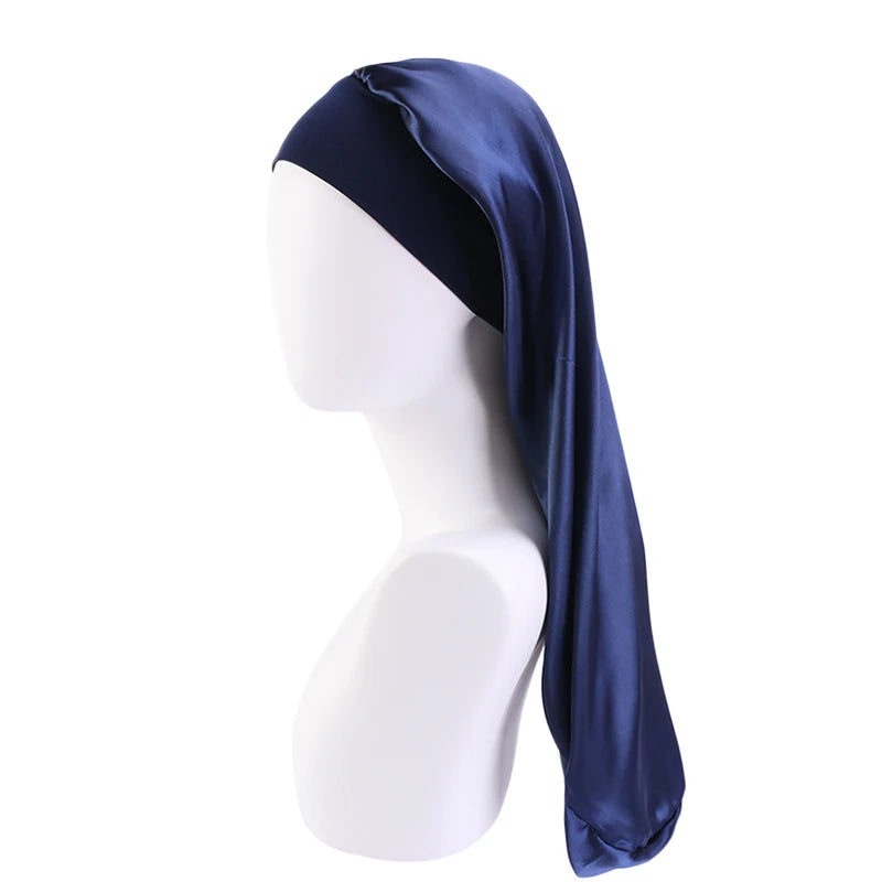 Bonnet de nuit en satin – photo 13 sur 15