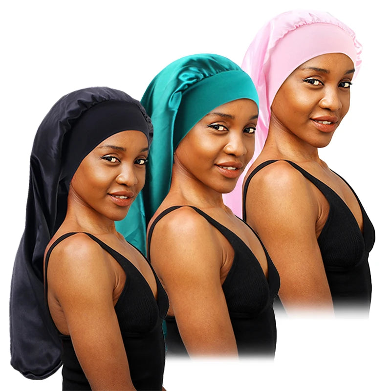 Bonnet de nuit en satin – photo 10 sur 15