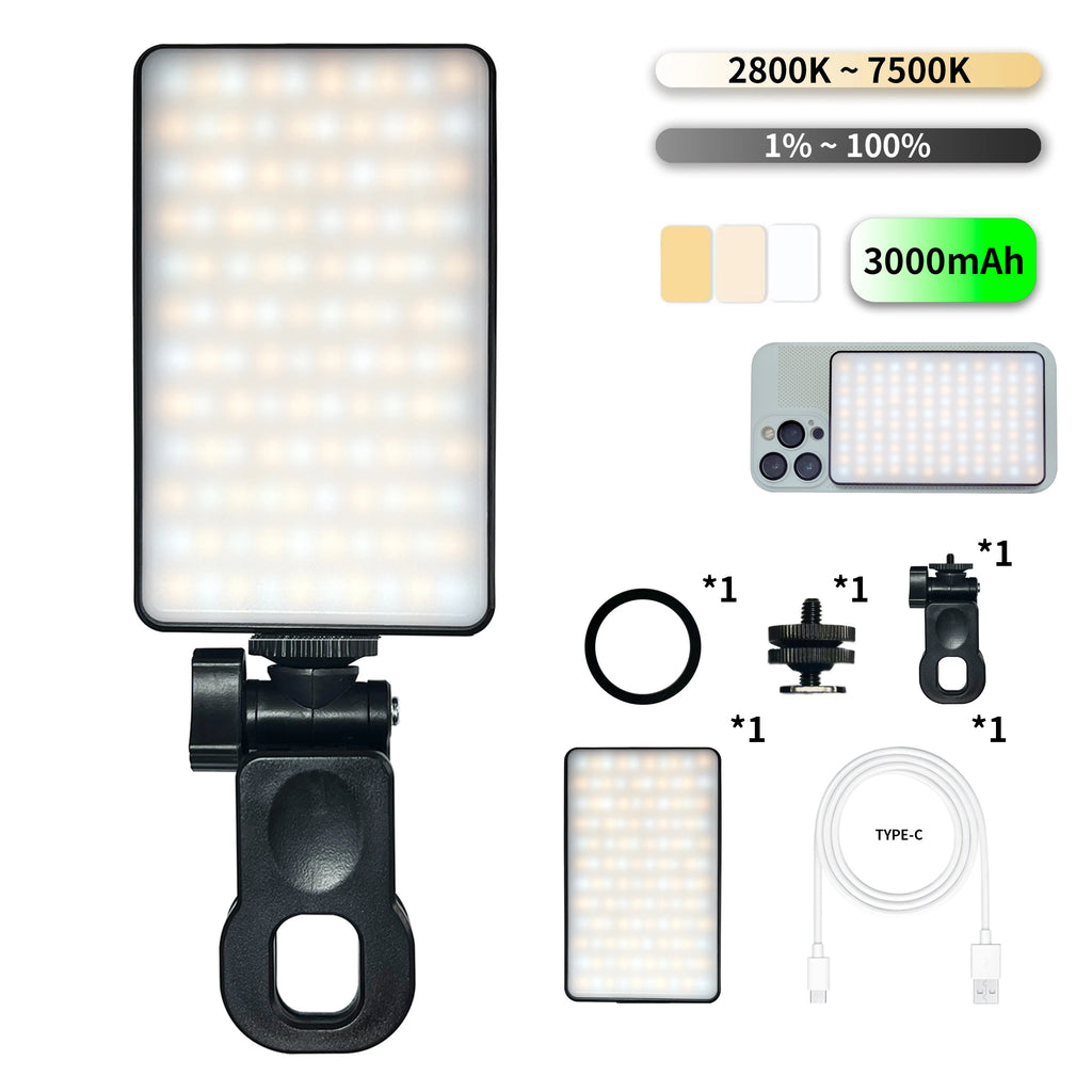 Lumière selfie LED à pince – photo 6 sur 6