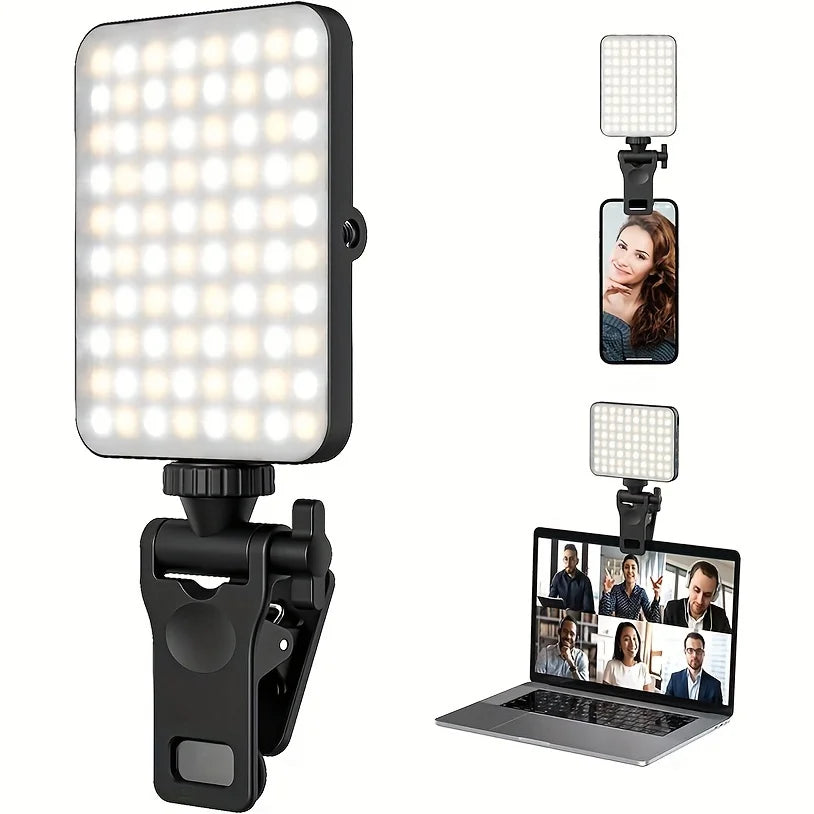 Lumière selfie LED à pince – photo 2 sur 6
