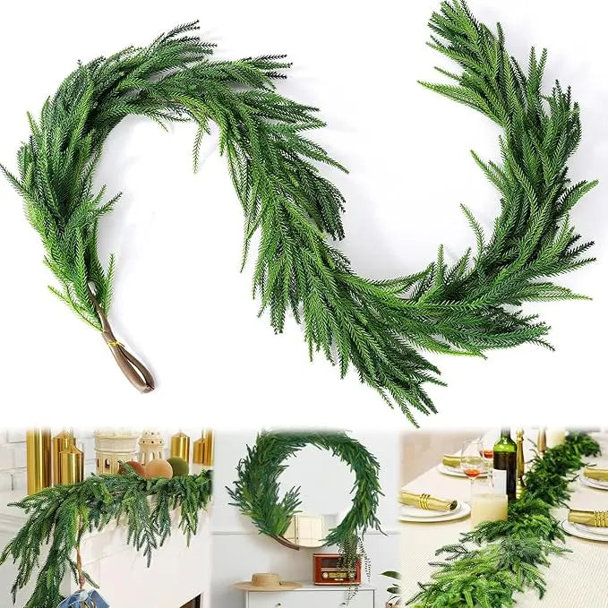 Guirlande de sapin artificielle – 180 cm