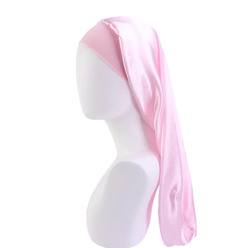 Bonnet de nuit en satin – photo 6 sur 15