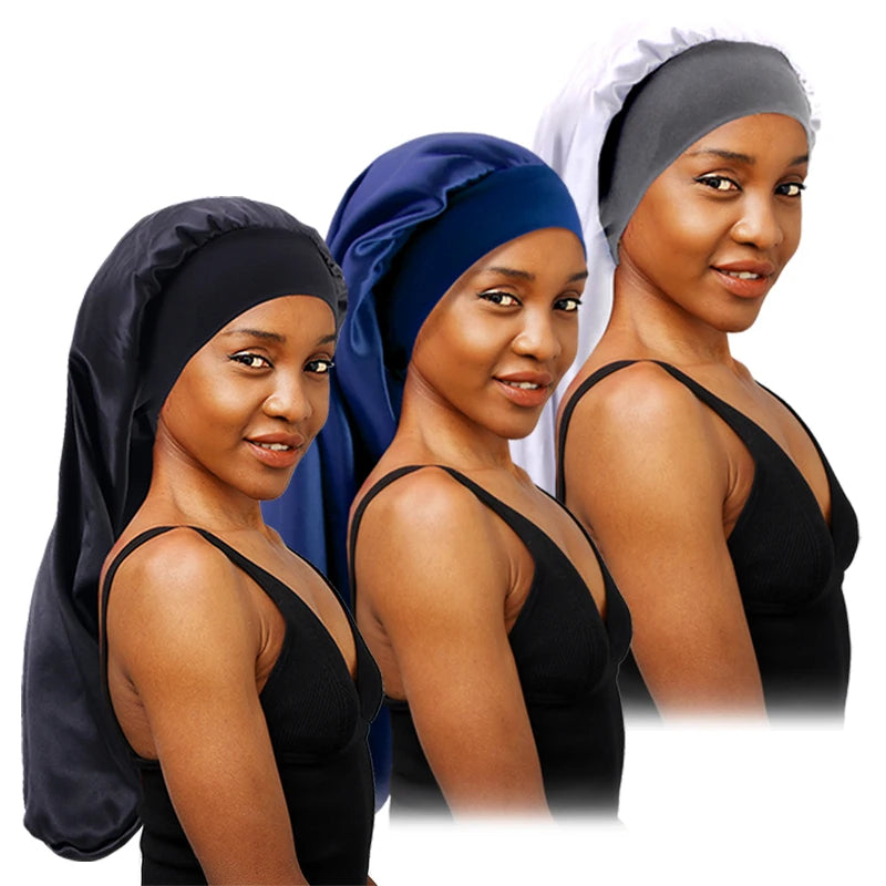 Bonnet de nuit en satin – photo 7 sur 15